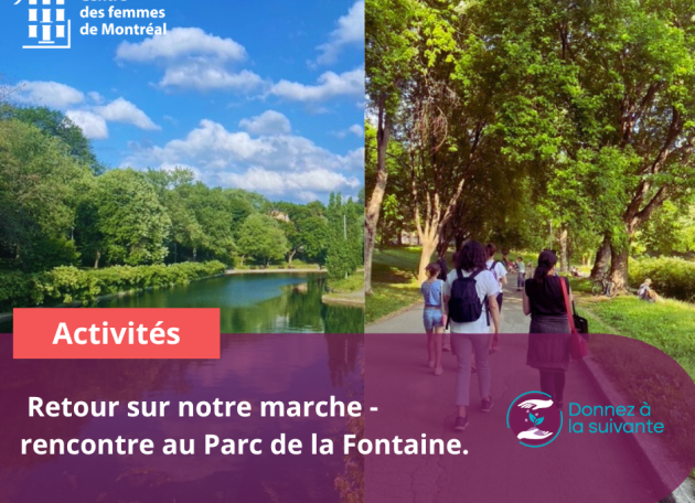 Retour sur notre marche-rencontre estivale – Donnez à la suivante Retour sur notre marche-rencontre estivale – Donnez à la suivante